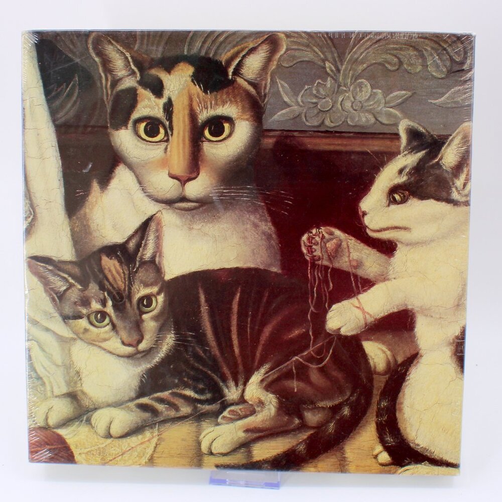 Cats and Kittens 1872-1883 (Oil on Canvas) 500 + Pieces Jigsaw Puzzle - Picture 1 of 2